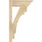 Ekena Millwork Merced Traditional Rough Sawn Outlooker, Douglas Fir, 6"W x 16"D x 28"H OUT06X16X28MRC01RDF - alternate 4